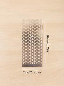Stainless Steel Square Diamond Painting Grid Ruler, 599 Grid Guide Tool, Designed For Square Diamond Painting, Enables One-Click Alignment And Placement, Reduces Offset And Missing Diamonds, Speeds Up Drilling Progress, Efficient And Labor-Saving Auxiliary Accessory For DIY Diamond Painting Creation - Steel Ruler - View 6