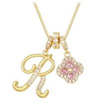 Dây chuyền hình cỏ bốn lá may mắn khắc tên riêng, thiết kế tối giản, đa năng, phù hợp để đeo hàng ngày, hẹn hò, dự tiệc. Món quà lý tưởng cho phù dâu, bạn thân, người yêu, mẹ. - G - Xem 3