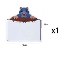 打地鼠互动式单词卡，英语学习工具，空白可重复使用，适用于课堂教学 - 彩色 - 查看 9