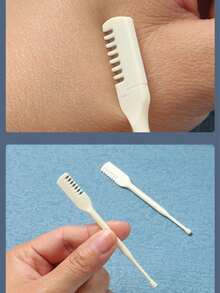 10/20件装鼻毛/耳毛修剪器，易于清洁，两用，360°旋转设计，男女通用 - 查看 7