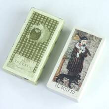 Meneghetti Tarot Cards, Vintage Style Fortune Telling Divination Cards, 78 Cards Included - Multicolor - View 4