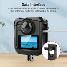 For MAX2 PULUZ ABS Battery Side Interface Cover (Black) - View 6