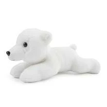 1个可爱躺卧动物毛绒娃娃，柔软迷你动物玩偶，鳄鱼、大象、狮子、熊猫、狐狸造型，家居装饰早教益智毛绒娃娃，送给女朋友、孩子生日的礼物 - 彩色 - 查看 14