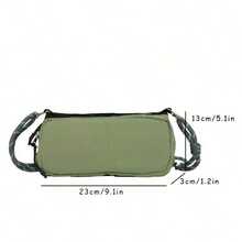 Women's Adjustable Crossbody Bag, Durable Nylon Casual Shoulder Bag, Minimalist Design Outdoor Shoulder Bag, Phone Pouch, Minimalist Shoulder Bag - Multicolor - View 4