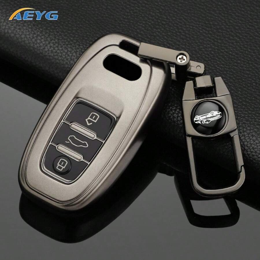 适用于奥迪 A1 A3 8V A4 B8 B9 A5 A6 C7 A7 A8 Q3 Q5 Q7 S4 S6 S7 S8 R8 TT 的 TPU 汽车遥控钥匙保护套及配件 - 奧迪 - 查看 1