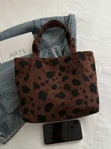 New Fashion Handbag For Women, Versatile Commuter Tote Bag With Large Capacity, Shoulder Bag - Multicolor - View 3