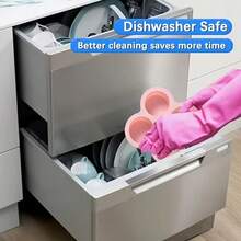 2件套硅胶空气炸锅鸡蛋模具和纸杯蛋糕模具，煎饼模具，带油刷，不粘模具，适用于空气炸锅烤箱，鸡蛋模具 - 彩色 - 查看 7