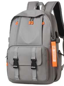 Men's Backpack, Business Commute Travel Large Capacity Rucksack For University Students - Multicolor - View 13