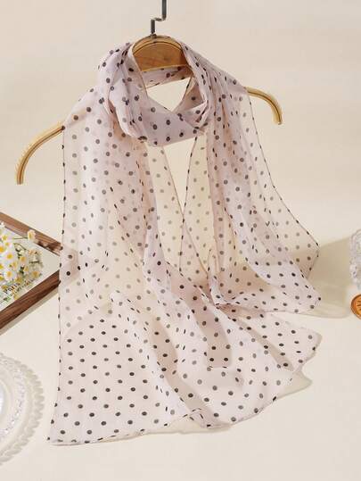 1 chiếc khăn choàng/khăn trùm đầu in họa tiết, thoải mái, thoáng khí, nhẹ dành cho nữ, thích hợp cho du lịch, bãi biển, các buổi tụ họp.