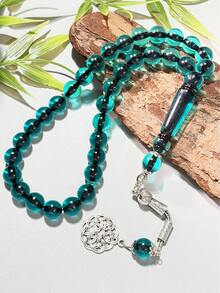 1pc Muslim Single Strand 33 Beads New Tassel Dual-Use Prayer Bracelet - Multicolor - View 7