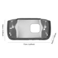 För AYANEO Mini Handhållen Spelkonsol Fodral Mjukt TPU Halkfri Skyddande Överdrag Transparent Stötsäkert Värdskal - Visa 4