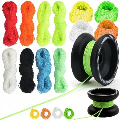10/20/50pcs Color YO-YO Rope Creative Ball Physical Exercise Games Hobbies Cllections And Party Supplies Suitable For Yoyo Ball Lovers