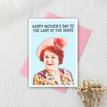 Tarjeta de Día de la Madre divertida, Tarjeta de Día de la Madre de sitcom de los 90, Tarjeta de Día de la Madre divertida de la Señora de la Casa, Regalo del Día de la Madre para mamá - multicolor - Ver 13