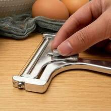 1 chiếc dụng cụ cắt phô mai có thể điều chỉnh - Dễ dàng cắt lát mỏng hoặc dày, thích hợp sử dụng trong nhà hàng. - Xem 6