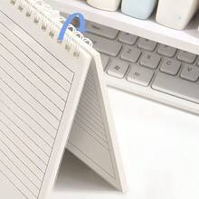 B5 Spiral Notebook - Minimalist Design, Horizontal Layout, 60 Sheets/120 Pages, Flat Spiral Binding For Notes, Diary, Office, School Or Presentation - Suitable For Planners - Daily Carry Organizer, School Notebook, Professional Journal, Clean Layout, Durable Cover, Writing Pad, Office Worker, Diary Pad, Professional, Study Notes, Proofreading - B5 lined - View 9
