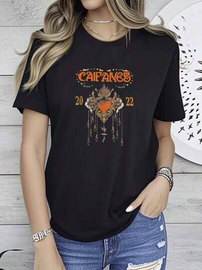 Women T-Shirt Print Rare Vintage Caifanes Rock Mexicano Band Tour 2022 T-Shirt Unisex S-5Xl Long Or Short Sleeves