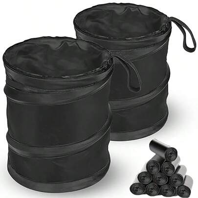 Thùng rác ô tô tiện dụng, thùng rác ô tô đa chức năng, thùng rác ô tô gấp gọn, túi rác treo sau ghế, hộp đựng đồ du lịch treo, thùng đựng rác và túi đựng đồ dùng nội thất ô tô, quà tặng cho nam, nữ, hộp đựng đồ, đồ dùng du lịch, đồ dùng học tập, đồ dùng ký túc xá.