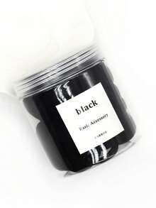 50pcs/Can Women's Basic High Elasticity Hair Ties For Ponytail, Hairstyle Casual,Woman Head Accessories, Woman Hair Accessories Ponytail Holders Hair Elastics Hair Rubber Bands Scrunchies Hair Rope, Hair Bobbles ,Gym Sport Outfit Gym Beauty Makeup Woman Accessories Elastic Band Black Seamless Hair Ties No Damage Elastic Hair Bands Basic Black Ponytail Holders Thick Hair Black Hair Elastics Bulk Black Hair Tie Set Essential Women's Accessories - 黑色 - 查看 3
