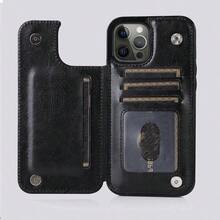 1pcs Mermaid Skeleton And Fish Skeleton Pattern Cardholder-Style  16 Case-Combines A Phone Case And Wallet In One. Handcrafted With A Premium Leather-Textured Finish For A Stylish Look, Featuring Built-In Card Slots | Black  16 Case - màu đen - Xem 2
