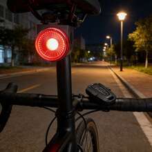 Bike Tail Light: Auto On/Off Rear Flashlight Ultra Bright Back Brake Light High Lumen Daytime Strobe USB Rechargeable Safety Red Led Taillight Waterproof Road Cycling Lights - Alarm Brake Light - View 8