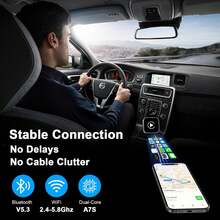 Car Play Adaptador Inalámbrico Y Android Auto Converter 2en1 - A - Ver 6