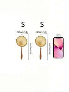 Rây bột bằng thép không gỉ 304, lưới lọc sữa đậu nành gia dụng, rây lọc mịn, rây thức ăn bổ sung cho trẻ em. - Vàng - Xem 14