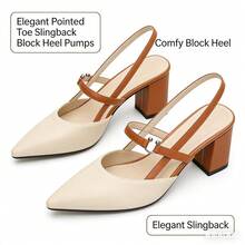 Peep Toe High Heels, Preppy School Style PU Leather Buckle Patchwork, Suitable For Office Wear In Spring, Summer And Autumn - Brown - View 19