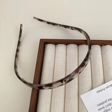 Minimalistische rutschfeste gezahnte leichte Kunststoff Haarband, modisch vielseitig, hochwertig eleganter minimalistischer Stil, geeignet für den täglichen Gebrauch, Casual, Partys, Arbeit, Strand, Urlaub, Haarstyling, Gesichtwaschen, Make-up, Outfit Accessoire, Sommer, Urlaub, Reise - Verschiedenfarbig - Übersicht 1