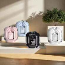 TWS无线迷你耳机，带LED电量数字显示，TWS无线耳机，立体声蓝牙耳机，适用于所有智能手机 - 查看 3