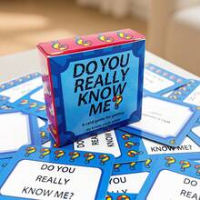 你真的了解我吗？家庭、情侣、朋友卡牌游戏，适合14岁以上玩家 - 藍色 - 查看 5