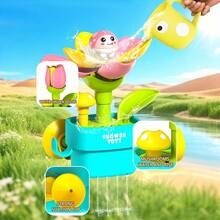 Flower Sprinkler Bath Toy For Toddlers 18M+, Interactive Watering Toy Fun Tub Play For Baby Shower Holiday Gift - Multicolor - View 7