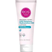 Eos 24H Moisture Travel Body Lotion- Fresh & Cozy, Travel Size Essential, Toiletries, Mini Body Lotion, 2.5 Fl Oz(1pack) - 白色 - 查看 9