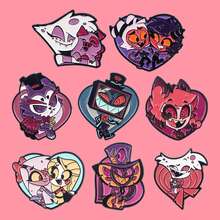 Cute Anime Figures Enamel Pins Cartoon Animals Brooch Pin Lapel Pin Badge On Backpack Clothing Accessories Fashion Jewelry Gifts - Black - View 2