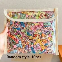 5pcs/10pcs/15pcs/20pcs Jepit Rambut Hewan Peliharaan Mini, Jepit Rambut Anjing Motif Polkadot Lucu Warna Permen, Aksesori Rambut Kucing, Jepit Rambut Warna Polos, Jepit Rambut Kartun, Set Aksesori Rambut Hewan Peliharaan dengan Motif Bunga Kotak-kotak, Berbagai Gaya dan Warna - MultiWarna - View 8