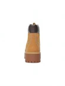 Timberland Giày bốt cổ cao chống thấm nước, buộc dây 6 inch dành cho nữ A5RJD - Màu vàng - Xem 5