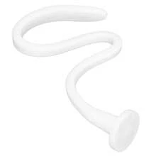 Support magnétique universel pour porte de lave-linge, support de porte de lave-linge à chargement frontal flexible et réglable, en alliage d'aluminium blanc avec silicone anti-moisissure et éliminateur d'odeurs - Voir 7