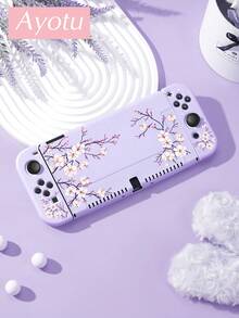 Ayotu Bộ vỏ và phụ kiện máy chơi game họa tiết hoa đào, tương thích với Switch/Switch OLED/Switch Lite, bao gồm vỏ bảo vệ, túi đựng, đế sạc, vỏ chống bụi cho máy, hộp đựng thẻ game, tay cầm điều khiển. Thích hợp làm quà tặng dịp Giáng sinh, mùa xuân lãng mạn, Ngày Valentine, tựu trường và các dịp khác. - Nhiều màu - Xem 20