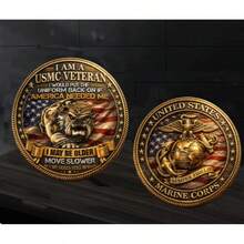 2026 New Arrival Hot-Selling Metal Coin, Overseas Trade Commemorative Medal Printable Customizable Wholesale 4cm Metal Coin, Commemorative Medal, Reward Commemorative Coin, Gift - Multicolor - View 3
