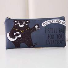 New Cute Cartoon Bear Pencil Case, High-Quality Student Stationery Bag, Reward Points Gift Pen Box Pencil Box - Single Piece - View 9