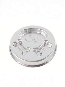 1 bát ăn cho thú cưng bằng thép không gỉ 304, bát cho mèo và chó, chống tràn, chống trượt, chống sặc, bát ăn chậm, phù hợp cho mèo và chó, bát đựng thức ăn cho thú cưng, chống tràn, bát ăn chậm hình tròn, bát ăn dễ thương cho chó, bát ăn dễ thương cho mèo. - 22cm - Xem 1