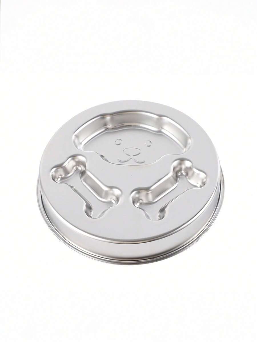 1 bát ăn cho thú cưng bằng thép không gỉ 304, bát cho mèo và chó, chống tràn, chống trượt, chống sặc, bát ăn chậm, phù hợp cho mèo và chó, bát đựng thức ăn cho thú cưng, chống tràn, bát ăn chậm hình tròn, bát ăn dễ thương cho chó, bát ăn dễ thương cho mèo. - 22cm - Xem 1