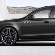 6PCS Car Fender Ood Bumper Reflective Decal Safety Warning Stre Veicle Tection Body Stickers Ration Universal Black-Wite - Đen trắng - Xem 4