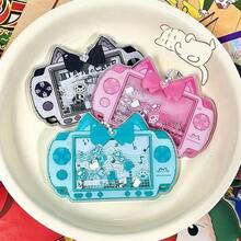 New Pixel Music Cat Game Console Acrylic Rocking Toy DIY Piece, Desktop Decor, Car Decor, Birthday Gift, Holiday Gift - Multicolor - View 5