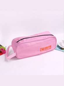 1pc Durable Oxford Cloth Shoe Bag - Portable Breathable Travel Shoe Bag - Lightweight Home & Outdoor Storage Solution, Waterproof Breathable Shoe Bag, Shoe Organizer Bag - Multicolor - View 13