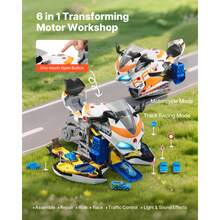 Kids Power Plant & Driveline Systems - Motorrad-motor Spielzeug, Gelb - View 2