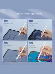 3-In-1 Capacitive Stylus Pen, Universal For Smartphone, Tablet, Drawing, Writing, Fine Tip Capacitive Pen Gifts For Mother, Family, Friends, Birthday, Holiday - Multicolor - View 5