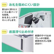 お札カウンター 紙幣カウンター マネーカウンター 新札対応 紙幣計数機 紙幣計算機 持ち運び 札 数える カウンター 現金計数機 札カウンター お札計数機 業務用 - マルチカラー - チェックする 8