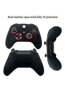 1 Set Compatible With XBOX Series S/X, 1 Controller Protective Cover + 10 Joystick Cap Covers, Anti-Slip, Anti-Dust, Anti-Sweat, Anti-Scratch, Enhances Gaming Experience - View 5