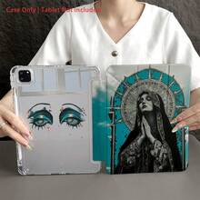 1pc Protective Folio Tablet Case With Pen Holder, Multi-Angle Stand, Compatible With IPad 10.9/10.2/ Air 5th Gen/Pro 11/10th/9.7/Air 2/7th/8th Gen/Air 4/5/ Air 13/11(M3 2025)/ 11(A16 2025) - Multicolor - View 6