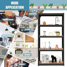 Heavy Duty Garage Storage 5 Tiers Organizer Metal Shelving Shelf 110 X45 X180cm - As Pic - View 7